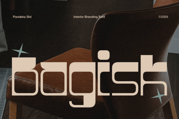 Bagisk: A Retro-Futuristic Display Typeface for Modern Editorial Design