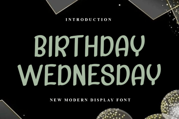 Birthday Wednesday: A Festive Display Font for Holiday Branding