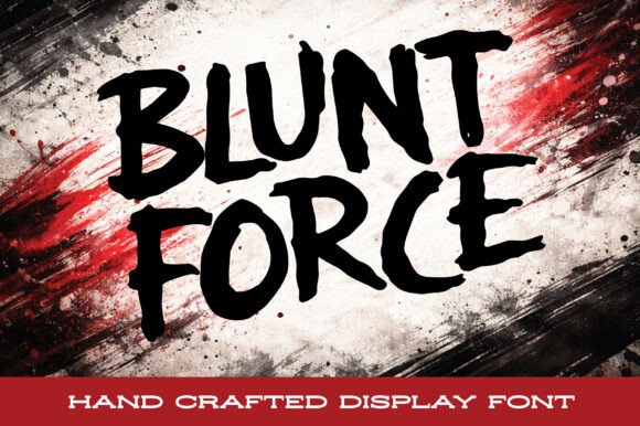 Blunt Force: The Raw Typeface That Elevates Editorial Design