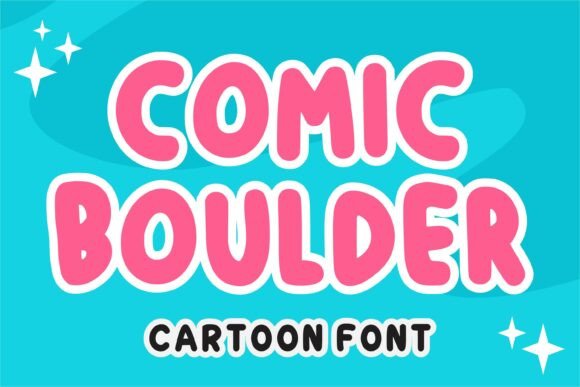Comic Boulder: The Bold Typeface for High-Impact Campaigns