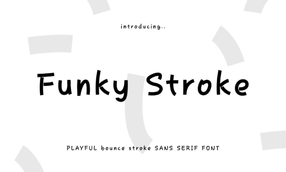 Funky Stroke: The Playful Display Font That Elevates Digital Branding