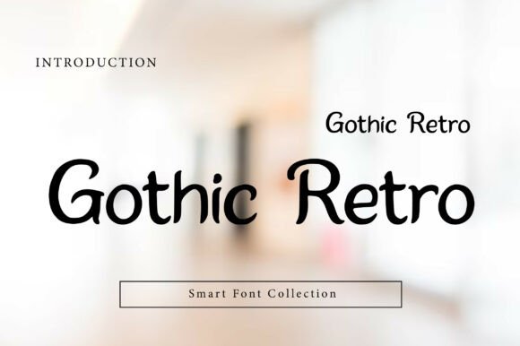 Gothic Retro: The Bold Display Typeface for Modern Web Design