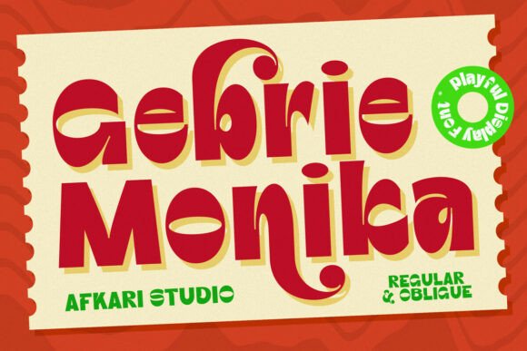How Gebrie Monika Typeface Elevates Small Business Branding