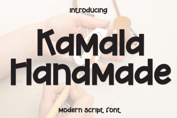 Kamala Handmade: The Creative Typeface for Campaigns That Connect
