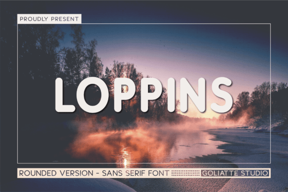 Loppins: The Playful Display Font That Stops Scrolling