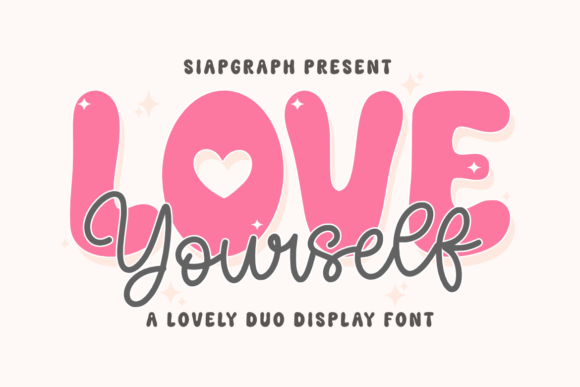 Love Yourself Duo: The Perfect Display Typeface for Brand Identity