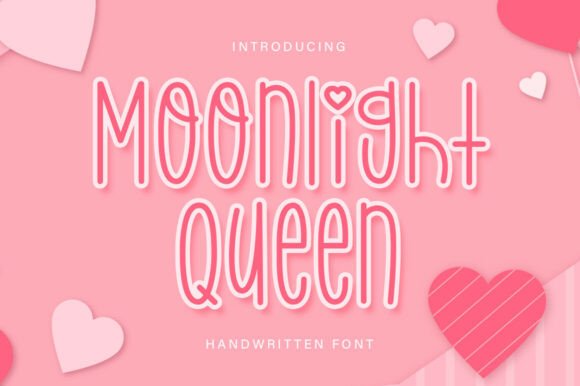 Moonlight Queen: The Romantic Display Font for Handmade Creators