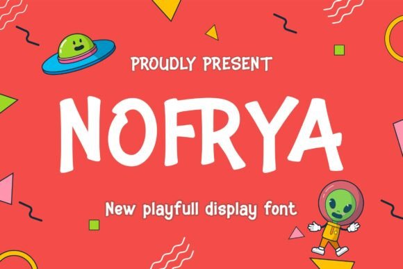 Nofrya: The Playful Display Font That Elevates Campaign Visuals