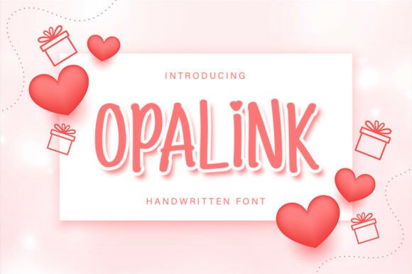 Opalink: A Premium Display Typeface for Modern Web Design