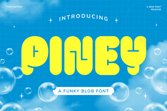 Piney: A Playful Display Font for Modern Web Design