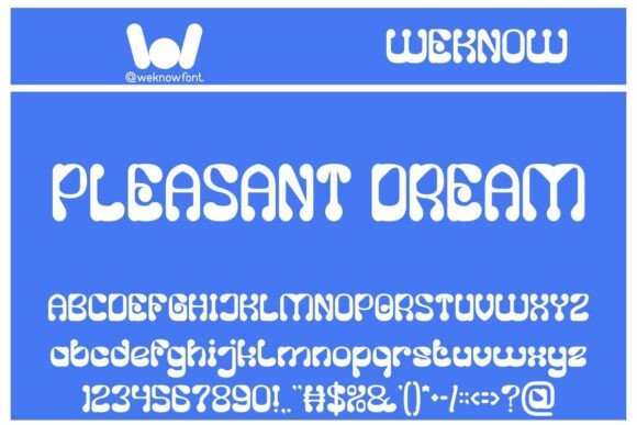 Pleasant Dream: The Perfect Display Font for Handmade Shop Branding
