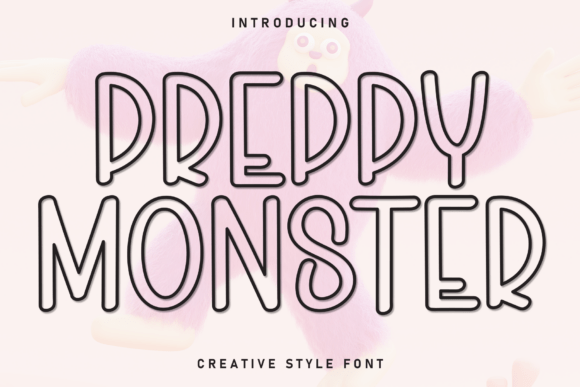 Preppy Monster: The Playful Typeface That Brings Handmade Labels to Life
