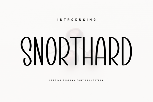 Snorthard: The Handwritten Display Font for Authentic Branding
