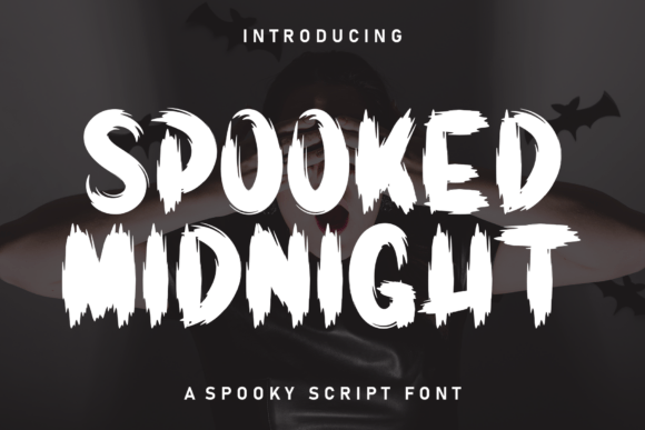 Spooked Midnight: The Perfect Display Typeface for Handmade Branding