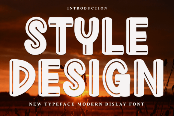 Style Design: The Warm Typeface for Handmade Branding