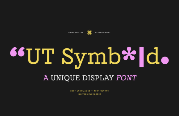 Ut Symbold: The Premium Display Font for Modern Editorial Design